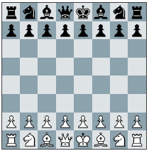 a- chess-board-setup