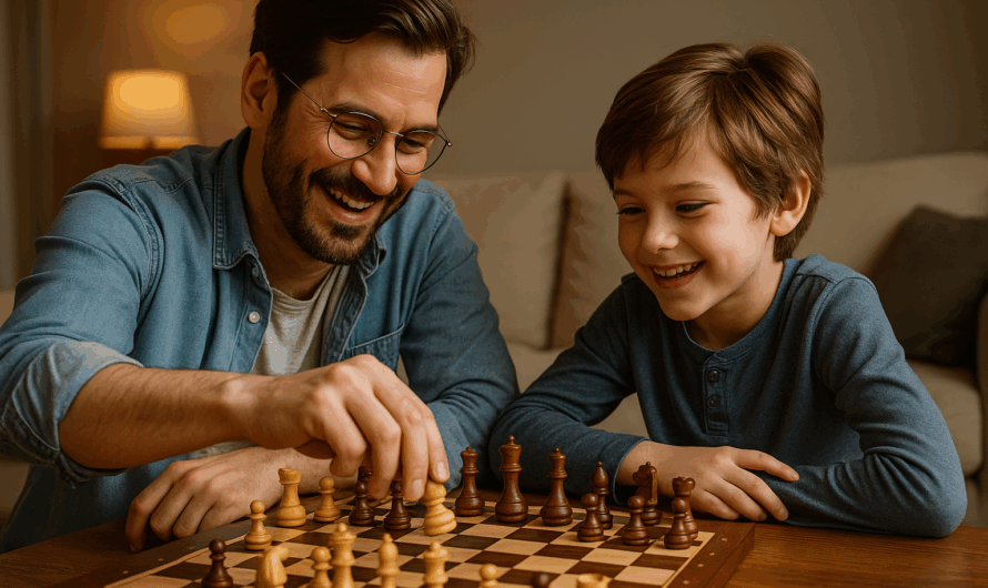 Father’s Day and the Gift of Chess: A Legacy of Strategy and Bonding